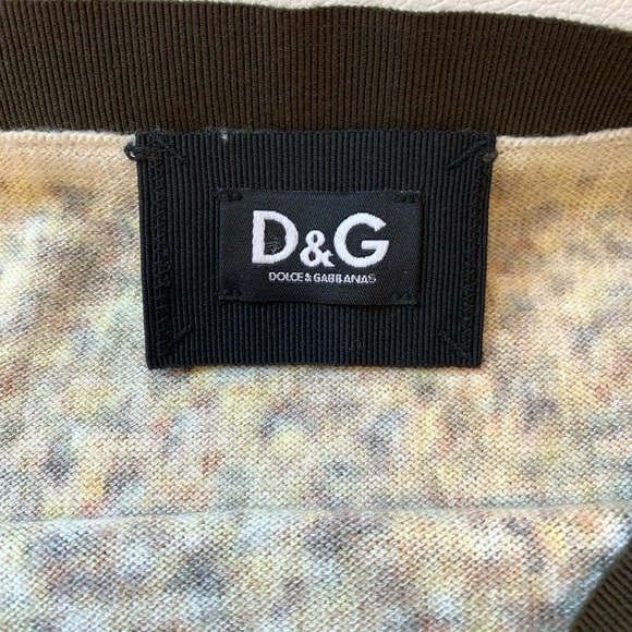 DOLCE&GABBANA High Waisted Wool Skirt Sz M - Picture 2 of 5